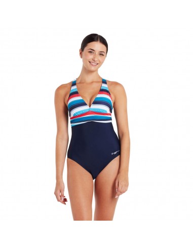 Zoggs - Swimsuit - Panel Crossback -...