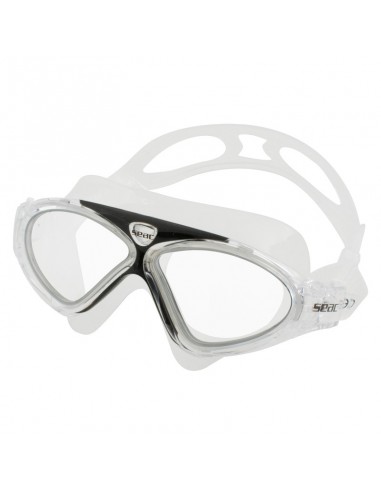 Seac Vision HD Swim Mask - Clear/Black