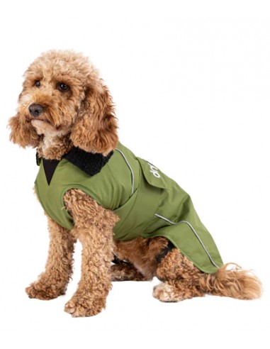 Dryrobe Dog Coat - Dark Green/Black