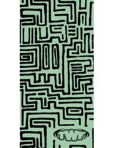 TWF Microfibre Towel - Maze