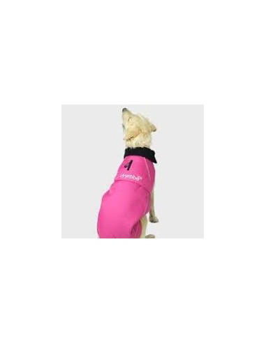 Dryrobe Dog Coat - Pink/Black