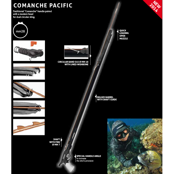 CRESSI COMANCHE Speargun – James' Tackle