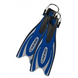 Cressi Fins - Frog Plus - Blue Silver