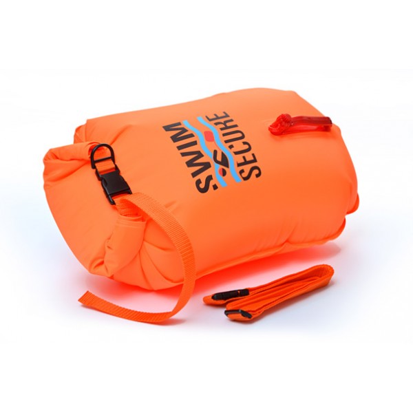 Swim Secure DryBag/Float Medium (28L) Orange/Pink Apnea