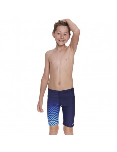 Zoggs - Junior Boys Chevron Jammer - Navy Blue