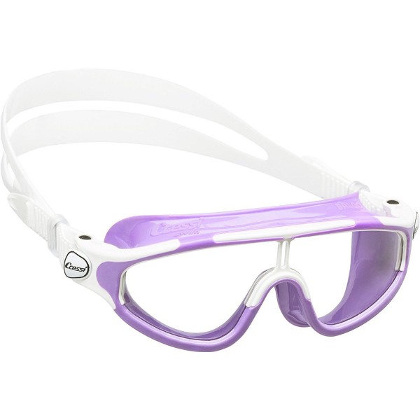 Cressi Baloo Junior Swim Goggle - Lilac/White