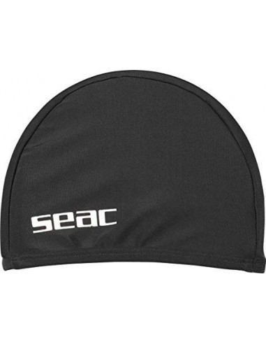 Seac Lycra Adult Swim Cap - Black