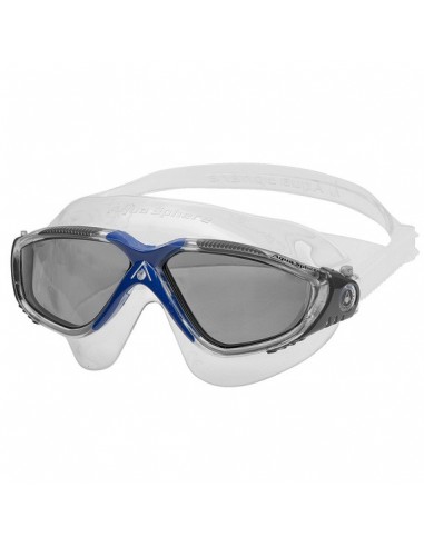 Aquasphere Vista Swim Mask - Ladies - Clear/Dark Grey/Blue/Dark lenses