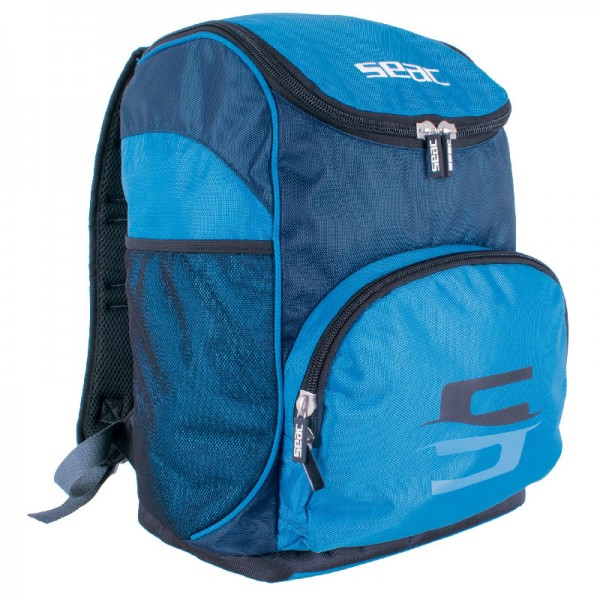 Seac Bag - Swim Equipment Backpack - Blue/Light Blue