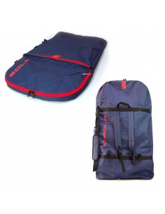 Surge Bodyboard Bag - Navy/Red