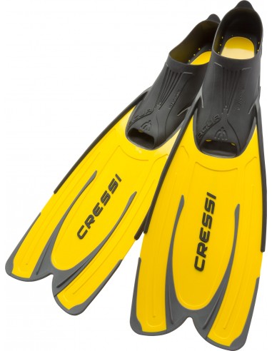 Cressi Fins - Agua Snorkelling - Yellow