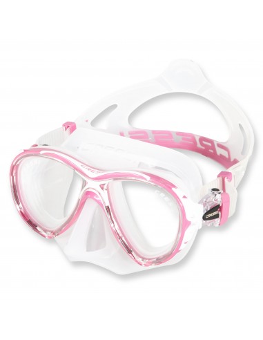 Cressi Mask - Naxos - Clear/Pink