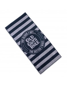 Old Guys Rule Beach Towel -...